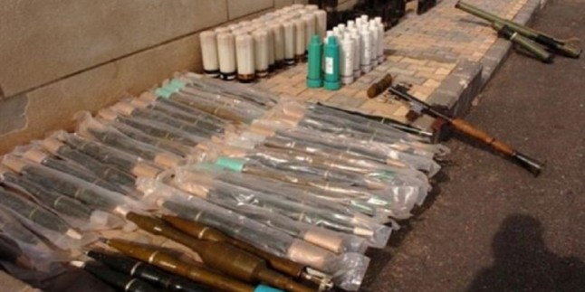 Suriye’nin güneyinde ırkçı İsrail ve ABD silahları bulundu