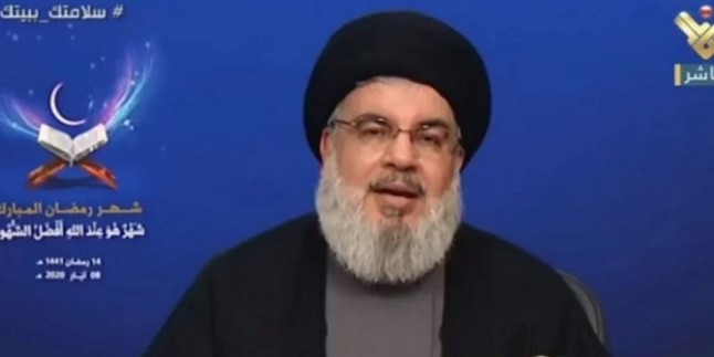 Seyyid Hasan Nasrullah Lübnan’ı Sadrı İslam’da ‘Ebu Talib Deresi’nin İçinde Bulunduğu Şartlara Benzetti