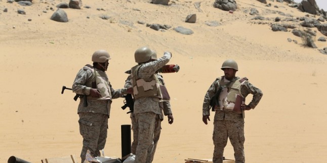 İki Suud askeri ülkenin güney batısında gebertildi