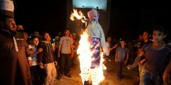 Gazze halkından Mescidi Aksa’da siyonistler aleyhindeki operasyona destek