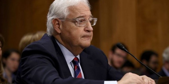 Amerika’nın İsrail’deki Büyükelçisi Terör Örgütlerini Finanse Ediyor