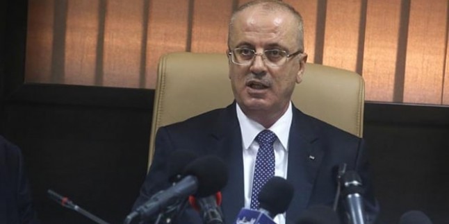 Filistin Başbakanı Hamdallah, İşgalci İsrailli yetkililerle görüşerek Filistin davasına ihanet etti