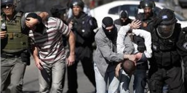 Kudüs İntifadası’nda Şimdiye Kadar Çoğu Çocuk 2400 Kişi Tutuklandı