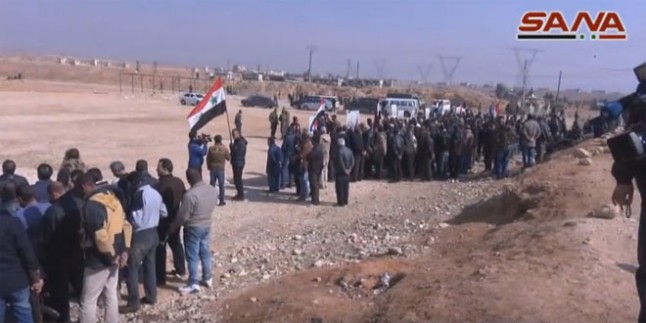 Suriye ordusuna destek olmak için gönüllülerin katıldıkları eğitimin dördüncü devresi sona erdi