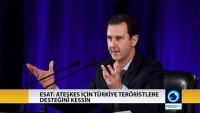 Esad: Ateşkes İçin Türkiye Teröristlere Desteğini Kessin