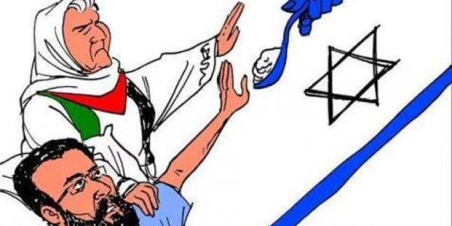 Karikatür: Hakiki Müslüman Siyoniste Ne Su Verir Ne de Siyonistin İkram Ettiğini Alır…