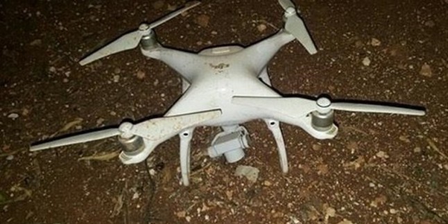 El-Fua Savunucuları Teröristlere Ait Bir Quadrocopters’i Düşürdü