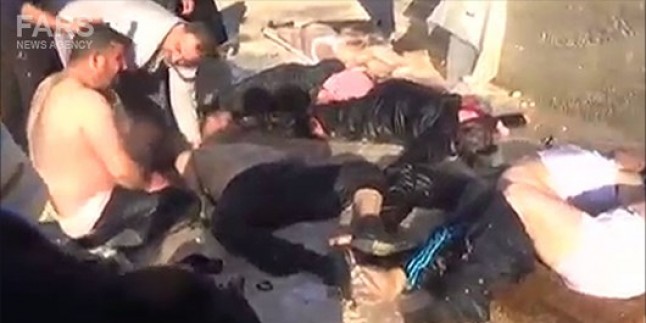Suriye ordusu, ÖSO’nun kimyasal silah deposunu vurdu