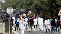 Bahreyn halkından Katif halkına destek eylemi