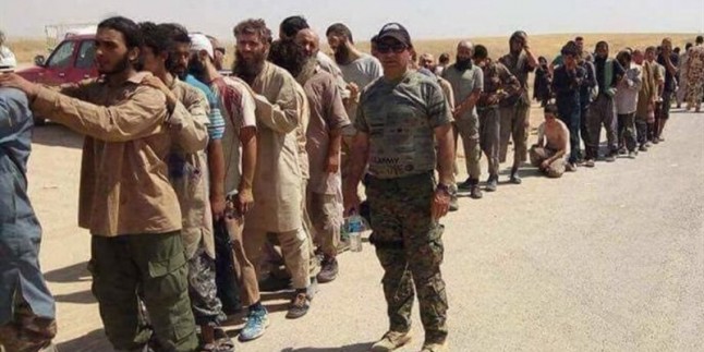 Telafer Operasyonunda Teslim Olan IŞİD’li Sayısı Açıklandı