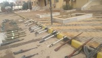 Suriye’de teröristlerin İsrail yapımı silahları ele geçirildi