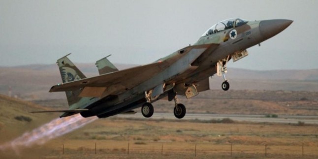 İsrail Şam’da Askeri Havalimanını Vurdu