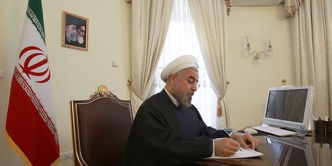 Ruhani’den Rehbere Mektup: Hükümet düşmanın nüfuzuna izin vermeyecektir