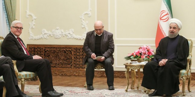Ruhani, Almanya Dışişleri Bakanı’nı kabul etti