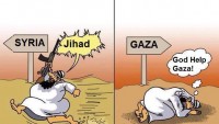 Karikatür: Suriye’de Cihad Deyip Müslüman Kanı Dökenler Gazze’ye Dua Etmekle Yetiniyor…
