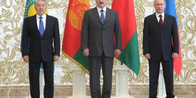 Kırgızistan ve Ermenistan Avrasya Gümrük Birliğine Katıldı…
