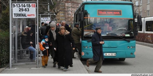 Hizmet Yine Lafta Kaldı! 65 Yaş Ve Üzeri Vatandaş Otobüse Alınmıyor!!