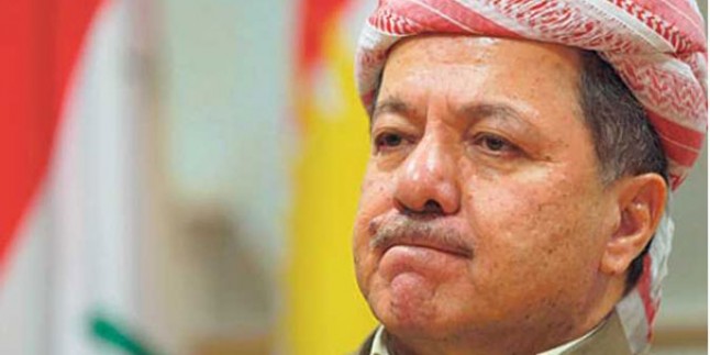 Barzani,IŞİD bahanesiyle silahlandırılınca esip gürlemeye başladı