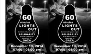 Dünya Halkları Gazze İçin Tepkisini Işık Söndürme Eylemiyle Belirtiyor…