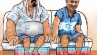 Karikatür: Siyonizm ve Uşakları Mazlumların Kanıyla Boğulacak …