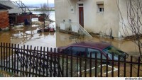 Makedonya ve Sırbistan’da Etkili Olan Yağışlar, Sele Sebep Oldu…