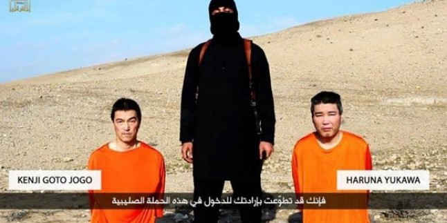 IŞİD, Japon rehineleri ölümle tehdit etti