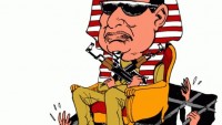 Karikatür- Mısır Başkanı Abdülfettah el-Sisi muhaliflere karşı baskı uygulamaya devam ediyor