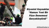 Hamas’ın füze denemeleri devam ediyor