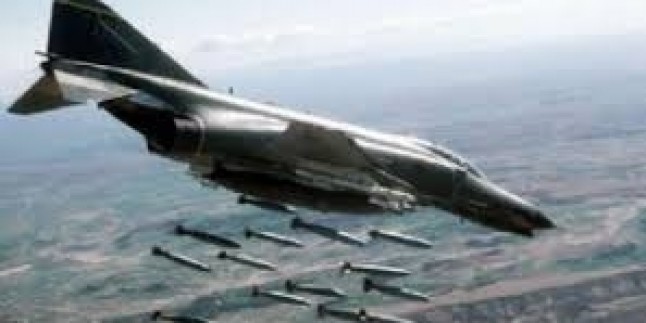 Suriye Savaş Uçakları, Selemiye Beldesinde Terörist Hedefleri Vurdu…