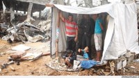 Gazze’nin Han Yunus Şehrinde Bir Bebek Donarak Vefat Etti…