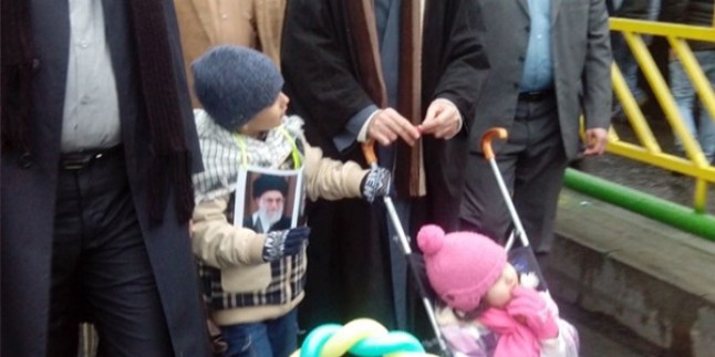 Foto: İmam Ali Hamaney’in Oğlu Seyyid Mücteba Hamaney, 11 Şubat Yürüyüşünde…