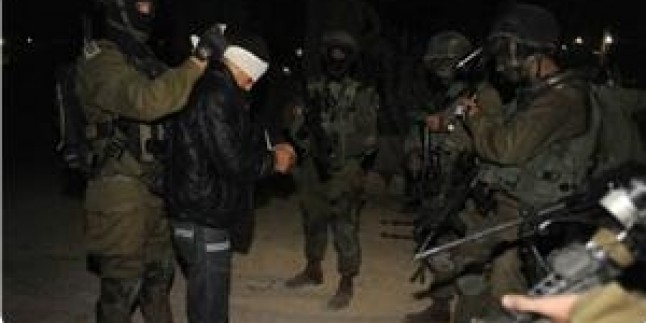 Nablus’un Beldelerine Baskın Düzenleyen İşgal Güçleri İki Kişiyi Gözaltına Aldı…
