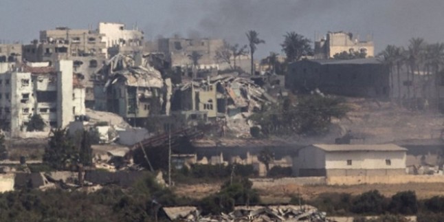 Gazze’de Savaştan Kalan Mühimmat Patladı…