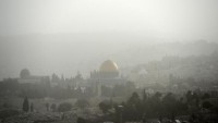 Kudüs’te kum fırtınası