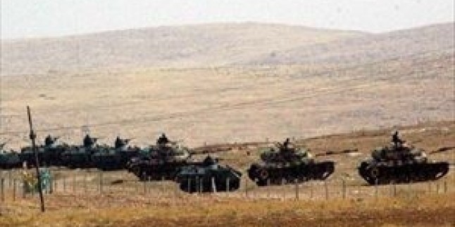 Şanlıurfa’nın Suruç ilçesinde Suriye sınırındaki mevzilere Türkiye yeni tanklar konuşlandırdı…