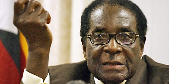 Zimbabve Devlet Başkanı Eobert Mugabe: Afrika Kendi Sorunlarını Kendisi Çözmelidir…
