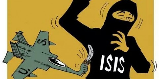 Karikatür: ABD, IŞİD’i Tarumar Etti!