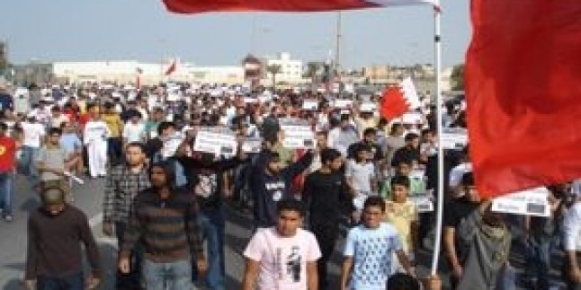 Bahreyn’de gösteriler devam ediyor…