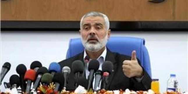 Hamas Lideri Heniyye Filistinli İki Şehidin Ailelerini Aradı