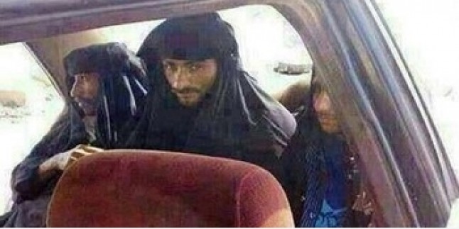IŞİD’li Teröristler Kadın Kılığında Tikrit’ten Kaçıyor…