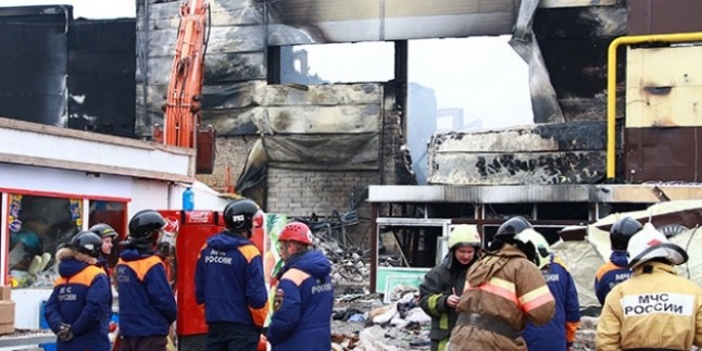 Tataristan’da AVM yangını: 5 ölü, 50 yaralı