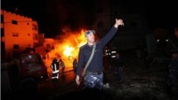 Filistin’in Cenin Kentinde Dün Gece Kimliği Belirsiz Kişiler Ulusal Güvenlik generali ve eski esir Hezza’ Es-Sa’di’nin evini ateşe verdi