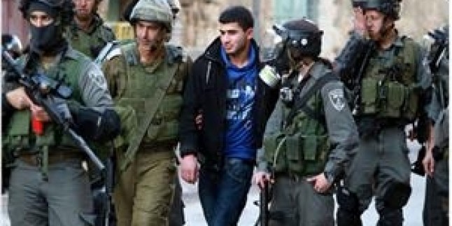 Siyonist İsrail Güçleri Batı Yaka’da Bu Sabah 7 Filistinliyi Gözaltına Aldı