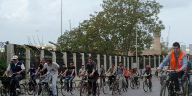 Lazkiyeli Gençler, Bisiklet Etkinliği Düzenledi