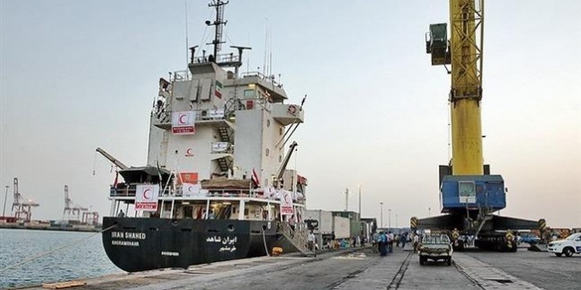 İran Yardım Gemisinin, Yarın Yemen Karasularına Girmesi Bekleniyor
