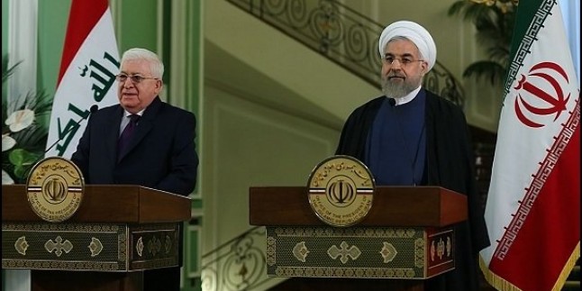 İran Cumhurbaşkanı Ruhani, Irak Cumhurbaşkanı Masum’u Tahran’a Davet Etti