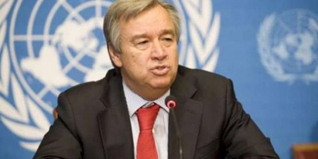 BM Genel Sekreterinin İran’a Karşı Yaptırımların Kaldırılmasına Vurgusu
