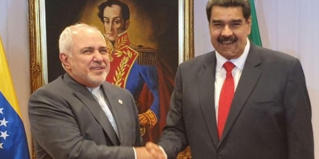 Zarif, Venezuela lideri Maduro ile görüştü
