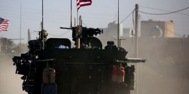 Suriye’nin Haseke bölgesinde ABD’nin üssüne yeni askeri teçhizat intikali sürüyor