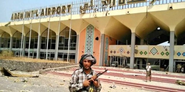 Yemen’de Aden havaalanı kapatıldı